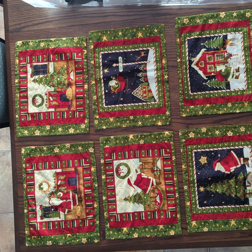 Christmas place mats
